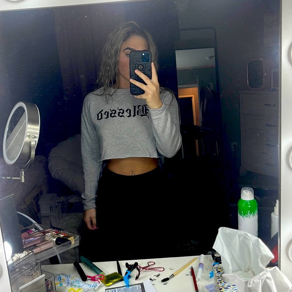 Blessed crop top